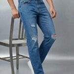 Ripped & Distressed Slim Fit Jeans