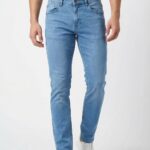 Plain Slim Fit Jeans