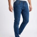 Plain Slim Fit Jeans